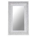 rectangular ornate mirror in white by out there interiors ...