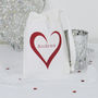 Personalised 'Heart' Wedding Favour Gift Bag, thumbnail 1 of 2