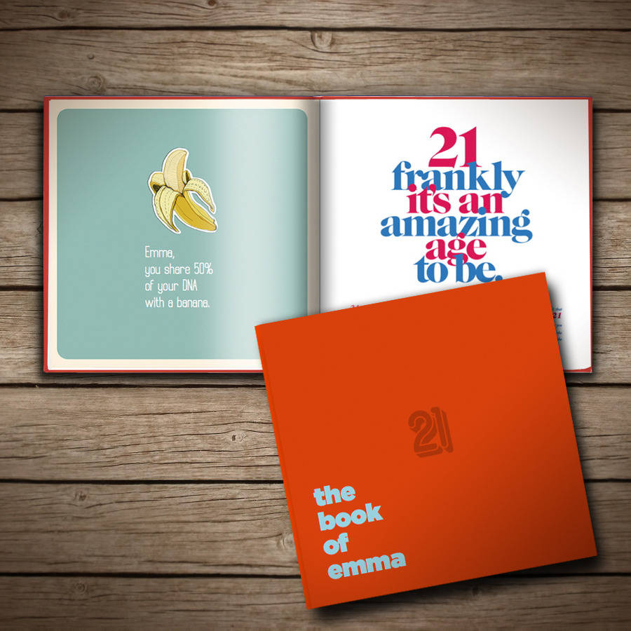 Personalised Books For 21st Birthday