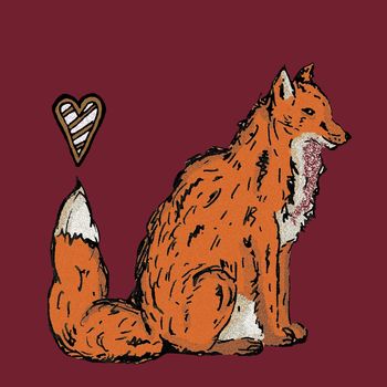 Woodland Fox Valentine's Card, 3 of 3