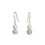 Glitterball And Pearl Earrings, thumbnail 5 of 7