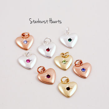 J + S Jewellery Necklaces Add On Birthstone Charms, 2 of 9