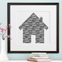 Personalised Family House Print, thumbnail 3 of 5