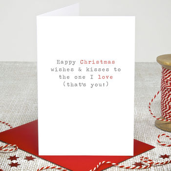 'christmas love' christmas card by slice of pie designs ...