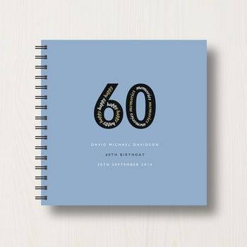 Personalised 60th Birthday Memories Album, 9 of 12