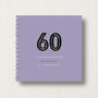 Personalised 60th Birthday Memories Album, thumbnail 10 of 12