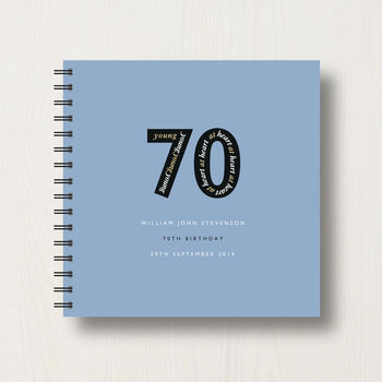 Personalised 70th Birthday Memories Album, 11 of 12