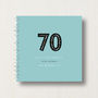 Personalised 70th Birthday Memories Album, thumbnail 10 of 12