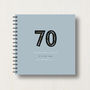 Personalised 70th Birthday Memories Album, thumbnail 12 of 12