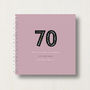 Personalised 70th Birthday Memories Album, thumbnail 7 of 12
