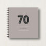 Personalised 70th Birthday Memories Album, thumbnail 9 of 12