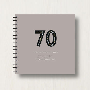 Personalised 70th Birthday Memories Album, 9 of 12