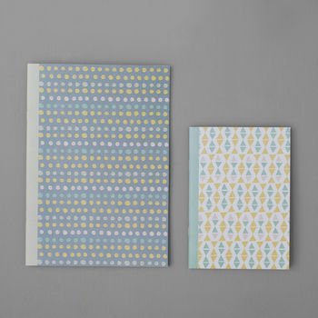 Dotty And Triangle Notebook Set, 2 of 5