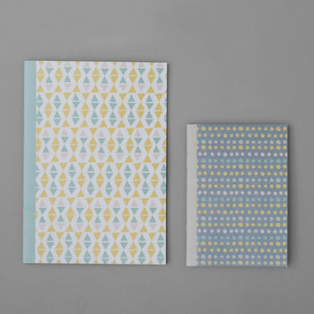 Dotty And Triangle Notebook Set, 4 of 5