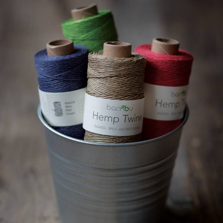 Hemp Twine 130m By Green Tulip