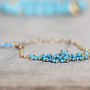 Turquoise And Gold Bracelet, thumbnail 8 of 12