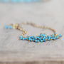 Turquoise And Gold Bracelet, thumbnail 10 of 12