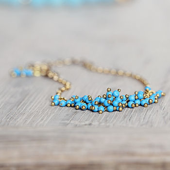 Turquoise And Gold Bracelet, 10 of 12