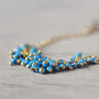 Turquoise And Gold Bracelet, thumbnail 11 of 12