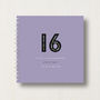 Personalised 16th Birthday Memories Album, thumbnail 10 of 12