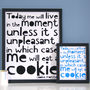 Cookie Monster Quote Print, thumbnail 1 of 1