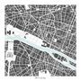 Map Print Of Paris Limtied Edition, thumbnail 2 of 5