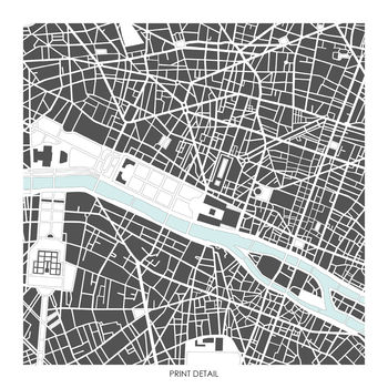 Map Print Of Paris Limtied Edition, 2 of 5