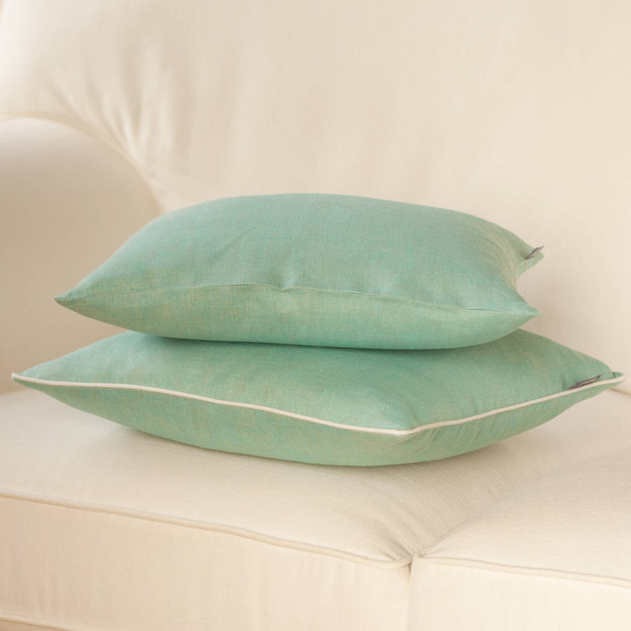 cushion cover with piping by jodie byrne