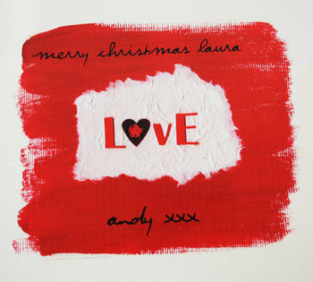 Personalised Love Design Wrapping Paper, 2 of 4