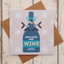 A Set Of Four Party Drinks Christmas Cards, thumbnail 7 of 10