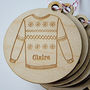 Personalised Christmas Jumper Bauble, thumbnail 5 of 8