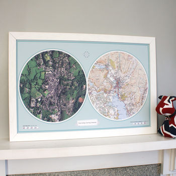 Personalised Double Map, 2 of 6