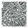 Manchester Map Art Print Limited Edition, thumbnail 2 of 5