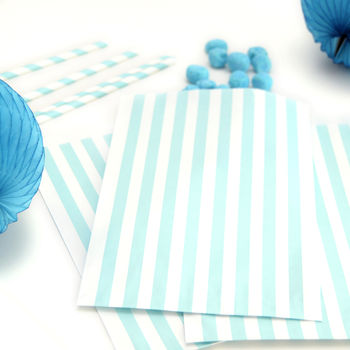 Striped Paper Party Bags, 2 of 5