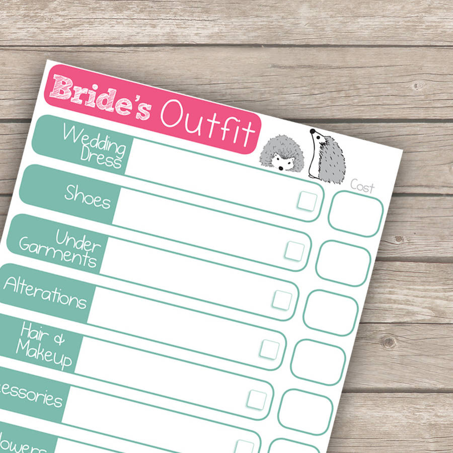 printable 40 page wedding planner by alexia claire