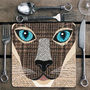 Purrtrait 'Close Up' Cat Coaster, thumbnail 5 of 8