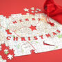 Christmas Personalised Postcode Jigsaw, thumbnail 1 of 6