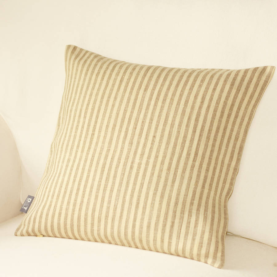striped cushion cover by jodie byrne