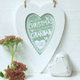 Personalised Mummy First Christmas Framed Heart, thumbnail 4 of 5