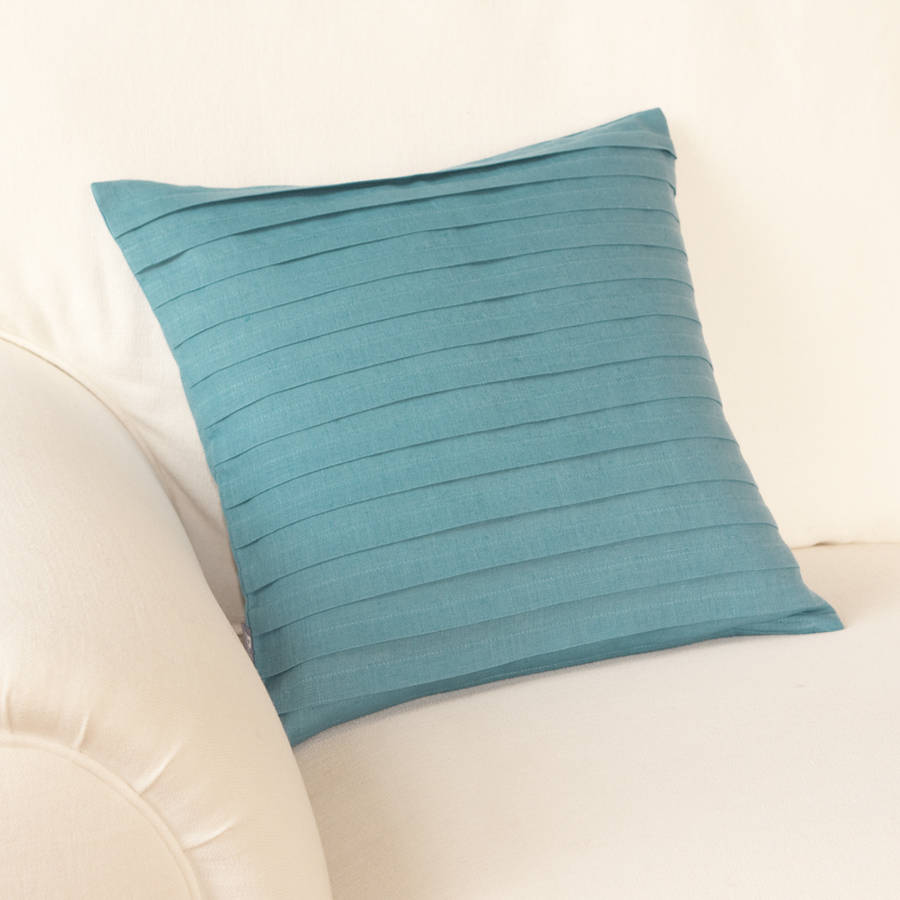 pleated cushion cover by jodie byrne