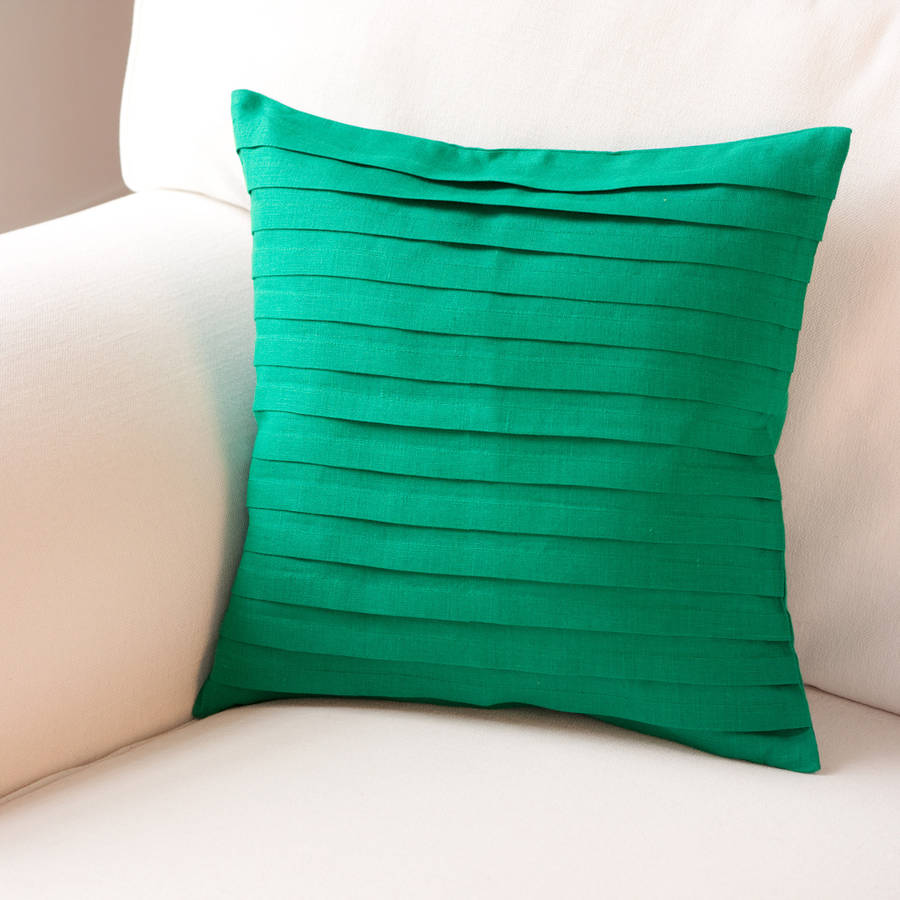pleated cushion cover by jodie byrne