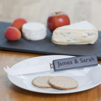Personalised British Slate Cheese Board, 4 of 5