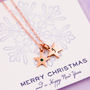 Little Star Birthstone Necklace, thumbnail 4 of 4