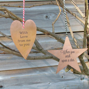 Personalised Copper Decorations, 6 of 6