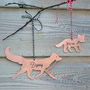 Copper Woodland Creature Decoration, thumbnail 9 of 11