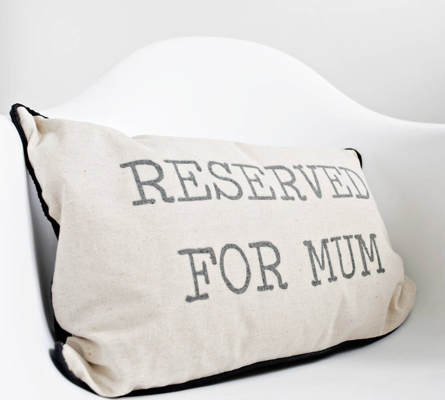 reserved paws off cushion