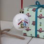Personalised Silent Night Bauble, thumbnail 1 of 2