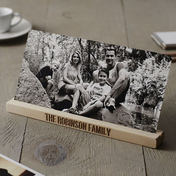 Personalised Family Photo Block, 2 of 4
