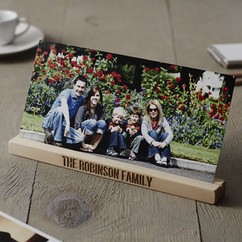 Personalised Family Photo Block, 3 of 4