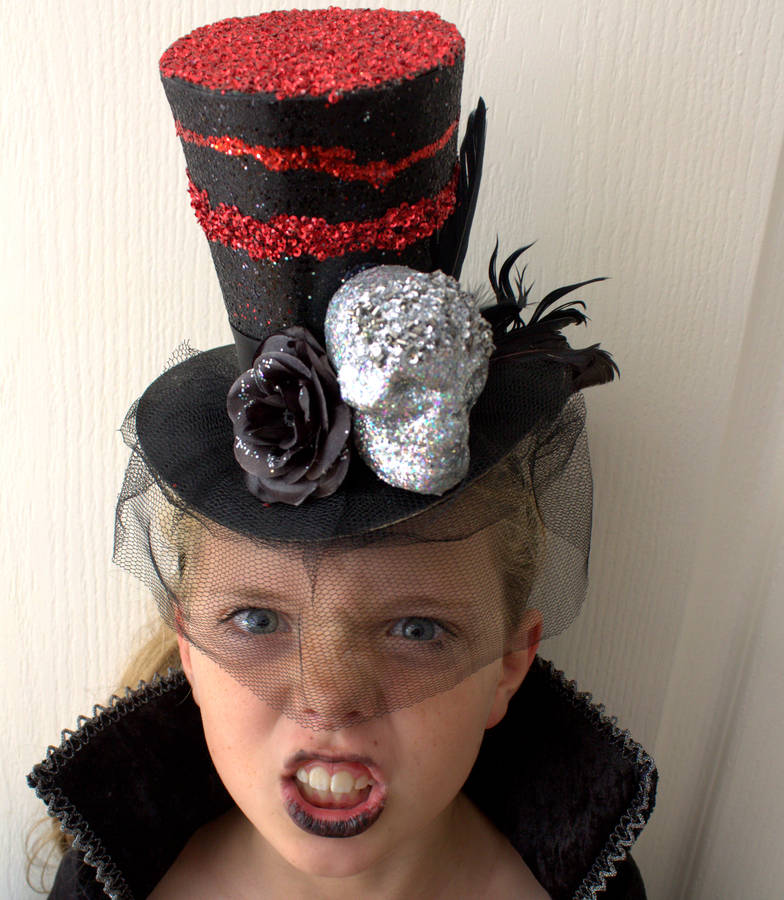 halloween fancy dress hat by little ella james